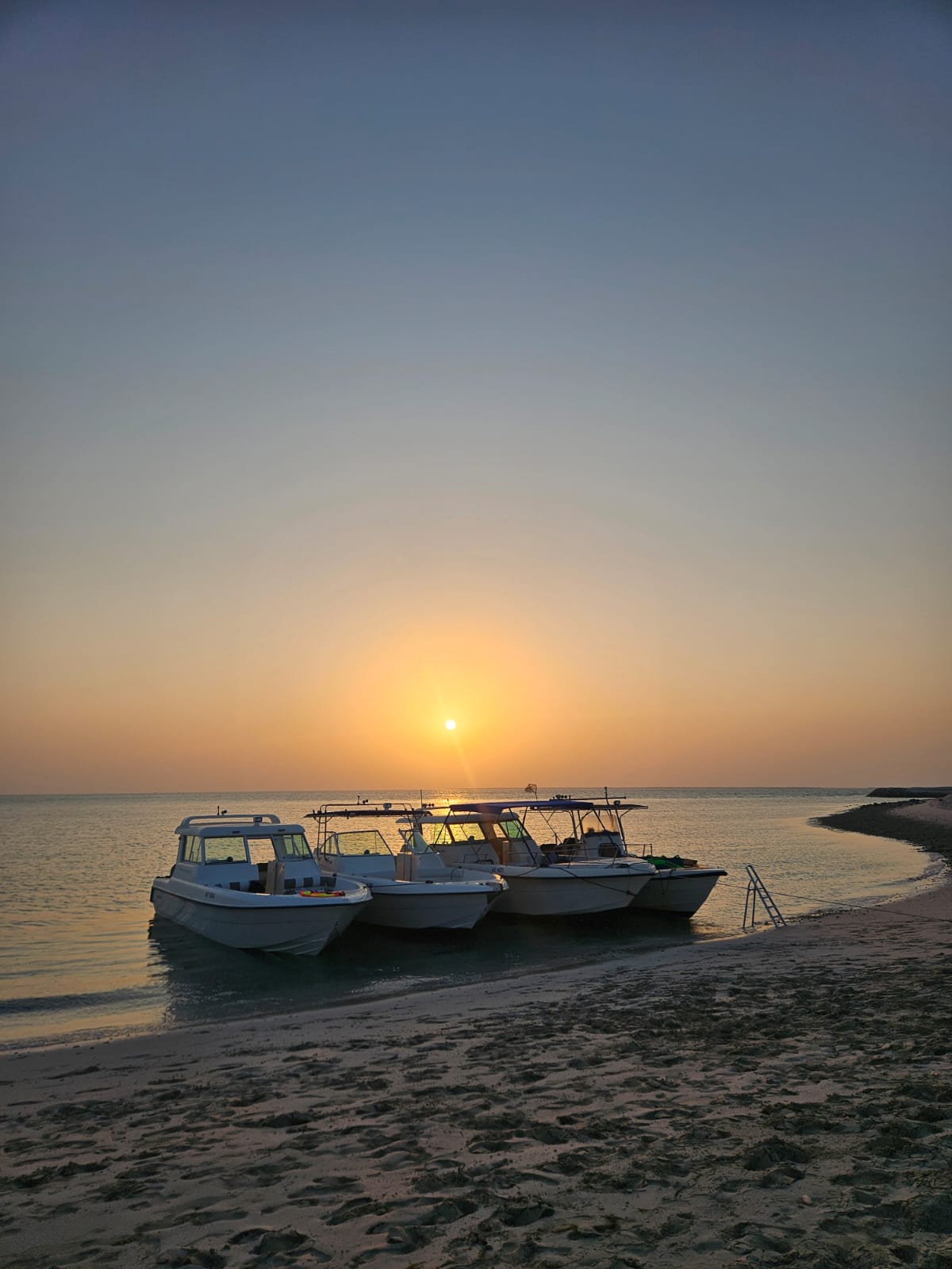Sun Set Boat Picture